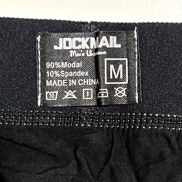 Jockmail Classic Brief w/Enhancing‎ Pouch Black Size M (27-30) JM340 NWT - Picture 6 of 8